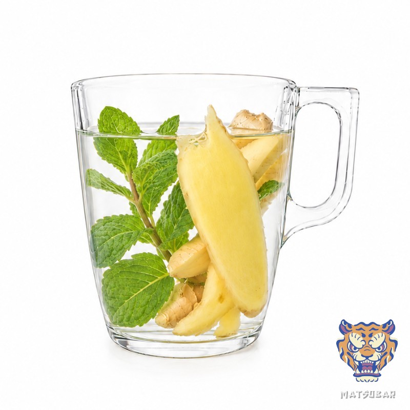 Fresh Mint & Ginger tea