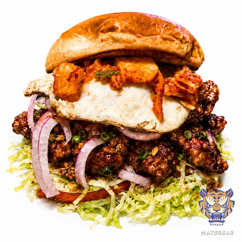 Soy Garlic Chicken Burger