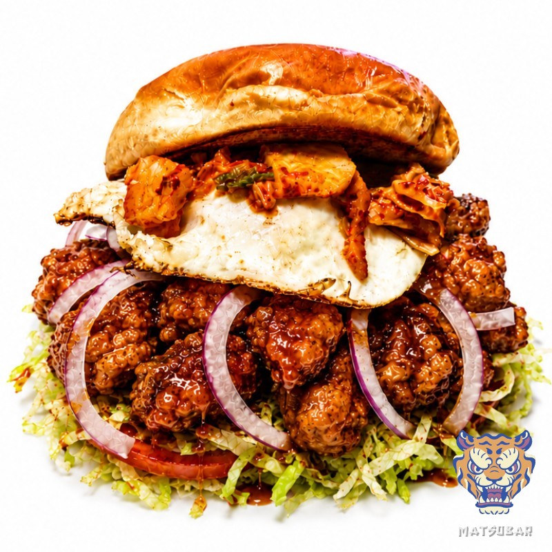 Honey Butter Chicken Burger